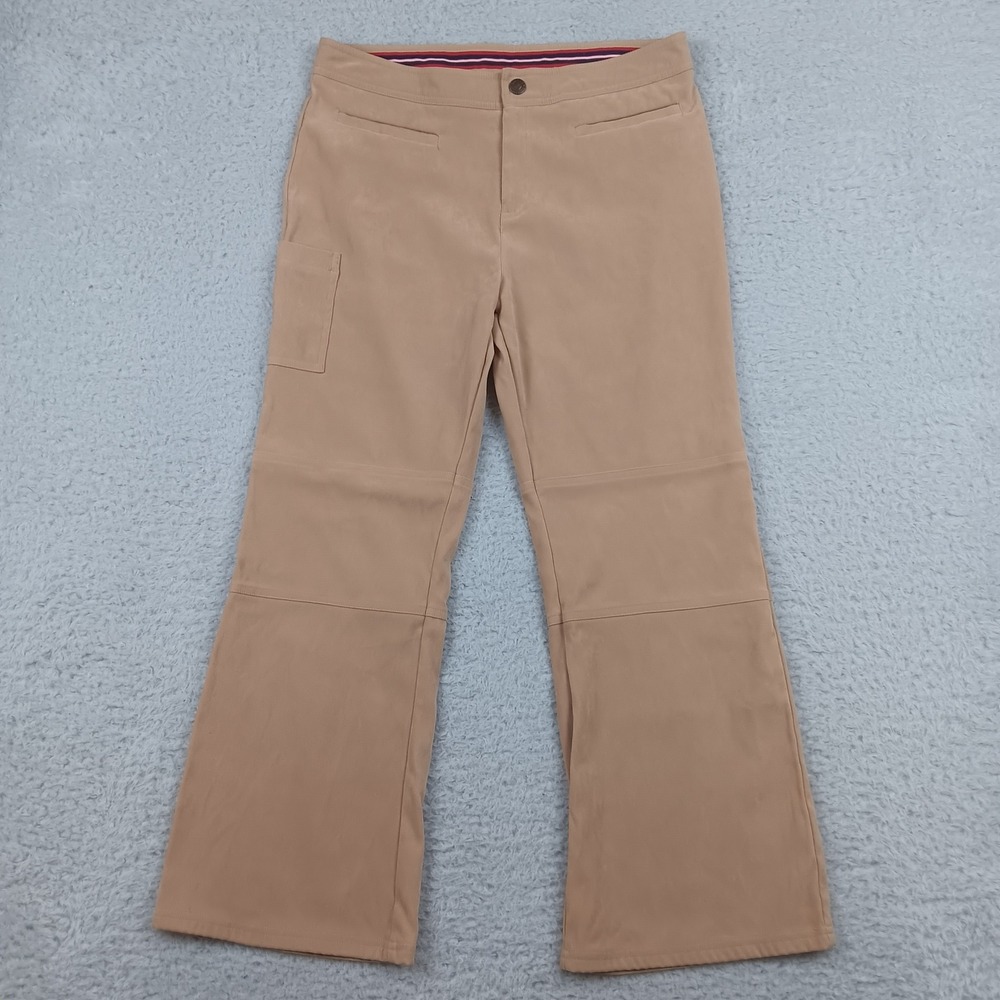 VTG Duck Head Utility Pant Girl 12.5 Tan Cargo Reinforced Knee RN 82253